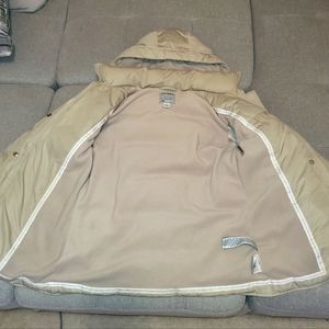 Vintage Old Navy beige puffer coat - SMALL